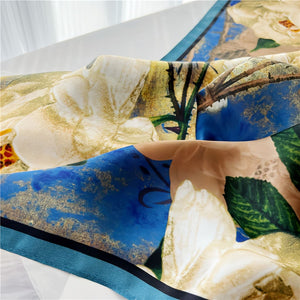 MaraSilk Pure Mulberry Silk Scarf - Oblong Georgette MS595