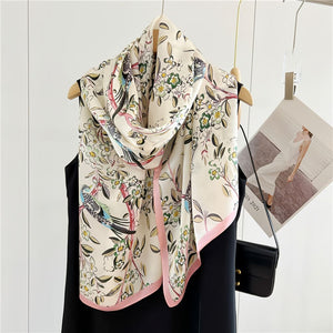 MaraSilk Pure Mulberry Silk Scarf - Oblong Georgette MS595