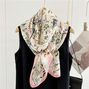 MaraSilk Pure Mulberry Silk Scarf - Oblong Georgette MS595