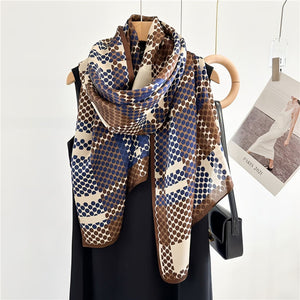 MaraSilk Pure Mulberry Silk Scarf - Oblong Georgette MS595