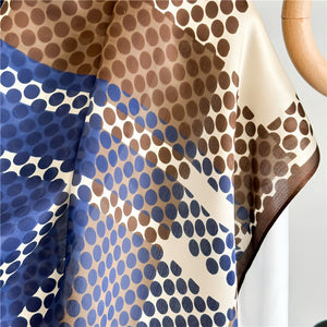 MaraSilk Pure Mulberry Silk Scarf - Oblong Georgette MS595