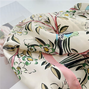 MaraSilk Pure Mulberry Silk Scarf - Oblong Georgette MS595