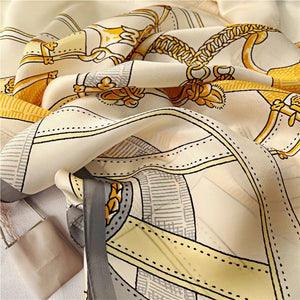 MaraSilk Pure Mulberry Silk Scarf - Oblong Georgette MS596