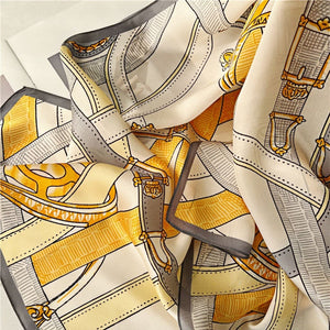 MaraSilk Pure Mulberry Silk Scarf - Oblong Georgette MS596