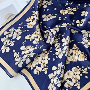 MaraSilk Pure Mulberry Silk Scarf - Oblong Georgette MS597