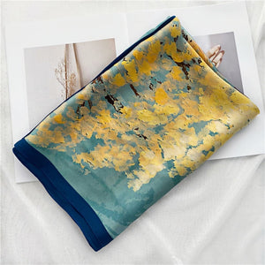 MaraSilk Pure Mulberry Silk Scarf - Oblong Georgette MS598