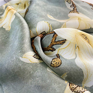 MaraSilk Pure Mulberry Silk Scarf - Oblong Georgette MS599