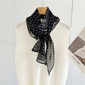 MaraSilk Pure Mulberry Silk Scarf - Oblong Georgette MS633