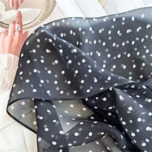 MaraSilk Pure Mulberry Silk Scarf - Oblong Georgette MS633