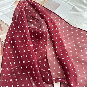 MaraSilk Pure Mulberry Silk Scarf - Oblong Georgette MS633