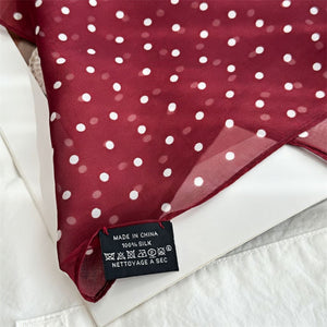 MaraSilk Pure Mulberry Silk Scarf - Oblong Georgette MS633