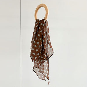 MaraSilk Pure Mulberry Silk Scarf - Oblong Georgette MS634