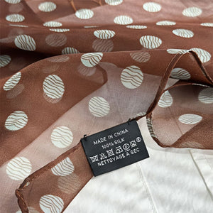 MaraSilk Pure Mulberry Silk Scarf - Oblong Georgette MS634