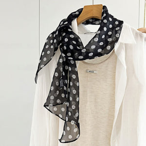 MaraSilk Pure Mulberry Silk Scarf - Oblong Georgette MS634