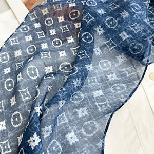 MaraSilk Pure Mulberry Silk Scarf - Oblong Georgette MS635