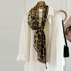 MaraSilk Pure Mulberry Silk Scarf - Oblong Georgette MS636