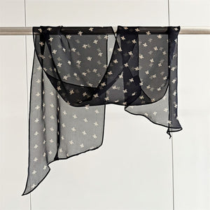 MaraSilk Pure Mulberry Silk Scarf - Oblong Georgette MS637