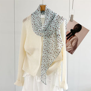 MaraSilk Pure Mulberry Silk Scarf - Oblong Georgette MS951