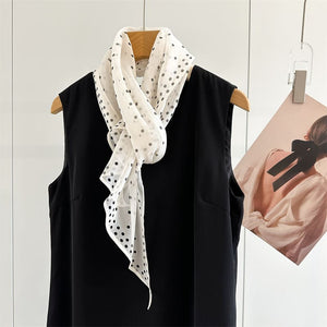 MaraSilk Pure Mulberry Silk Scarf - Oblong Georgette MS962