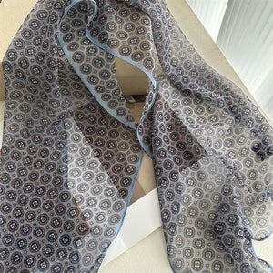 MaraSilk Pure Mulberry Silk Scarf - Oblong Georgette MS980