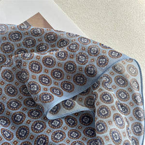 MaraSilk Pure Mulberry Silk Scarf - Oblong Georgette MS980