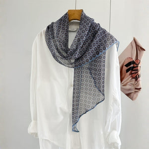 MaraSilk Pure Mulberry Silk Scarf - Oblong Georgette MS980 63" x 12" MS98002