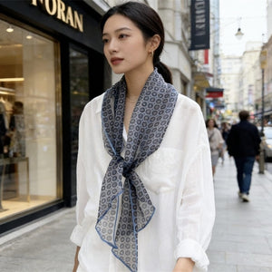 MaraSilk Pure Mulberry Silk Scarf - Oblong Georgette MS980