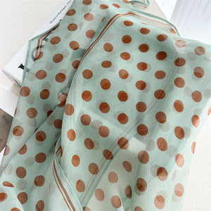 MaraSilk Pure Mulberry Silk Scarf - Oblong Georgette MS981