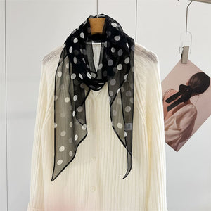 MaraSilk Pure Mulberry Silk Scarf - Oblong Georgette MS982