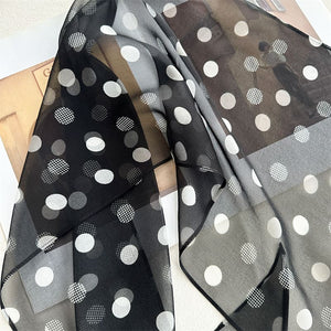 MaraSilk Pure Mulberry Silk Scarf - Oblong Georgette MS982