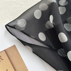 MaraSilk Pure Mulberry Silk Scarf - Oblong Georgette MS982