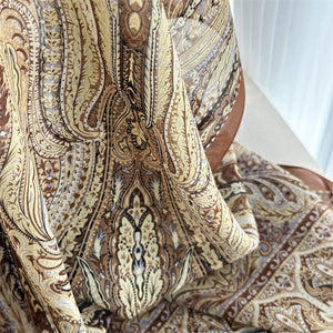 MaraSilk Pure Mulberry Silk Scarf - Oblong Georgette MS988