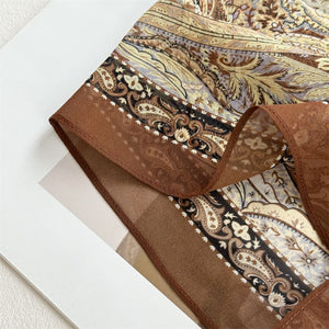 MaraSilk Pure Mulberry Silk Scarf - Oblong Georgette MS988