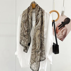 MaraSilk Pure Mulberry Silk Scarf - Oblong Georgette MS996
