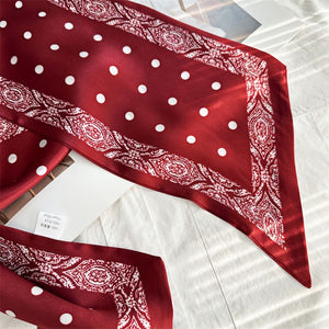 MaraSilk Pure Mulberry Silk Scarf - Ribbon Satin MS643