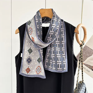 MaraSilk Pure Mulberry Silk Scarf - Ribbon Satin MS643