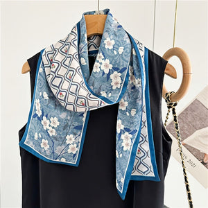 MaraSilk Pure Mulberry Silk Scarf - Ribbon Satin MS643