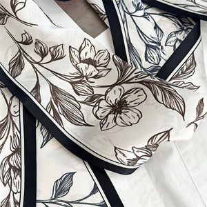 MaraSilk Pure Mulberry Silk Scarf - Ribbon Satin MS643