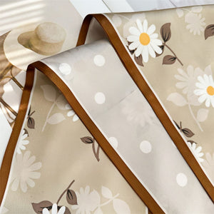 MaraSilk Pure Mulberry Silk Scarf - Ribbon Satin MS643