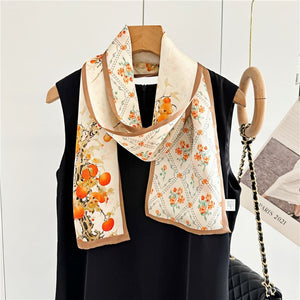 MaraSilk Pure Mulberry Silk Scarf - Ribbon Satin MS644