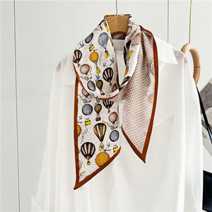 MaraSilk Pure Mulberry Silk Scarf - Ribbon Satin MS644