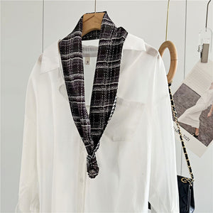 MaraSilk Pure Mulberry Silk Scarf - Ribbon Satin MS645