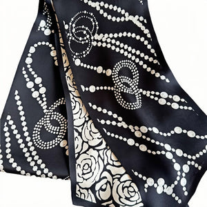 MaraSilk Pure Mulberry Silk Scarf - Ribbon Satin MS646