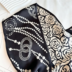 MaraSilk Pure Mulberry Silk Scarf - Ribbon Satin MS646