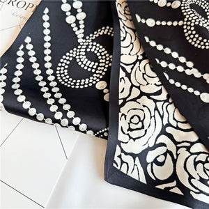 MaraSilk Pure Mulberry Silk Scarf - Ribbon Satin MS646