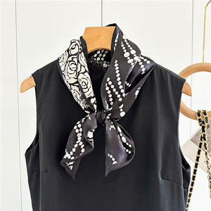 MaraSilk Pure Mulberry Silk Scarf - Ribbon Satin MS646