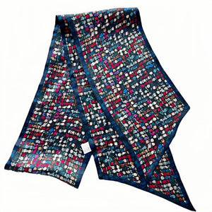 MaraSilk Pure Mulberry Silk Scarf - Ribbon Satin MS647