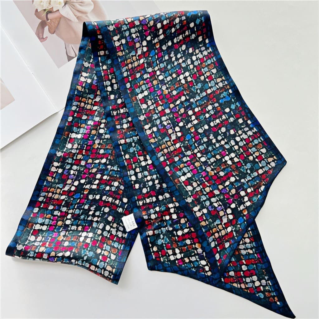 MaraSilk Pure Mulberry Silk Scarf - Ribbon Satin MS647