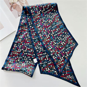 MaraSilk Pure Mulberry Silk Scarf - Ribbon Satin MS647