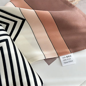 MaraSilk Pure Mulberry Silk Scarf - Ribbon Satin MS649